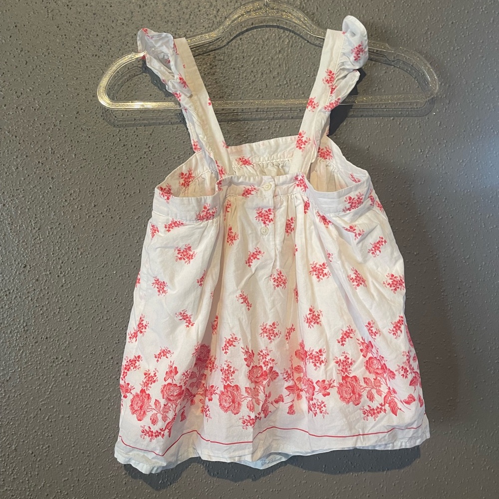 Janie and Jack Floral Border Top - Picture 5 of 8